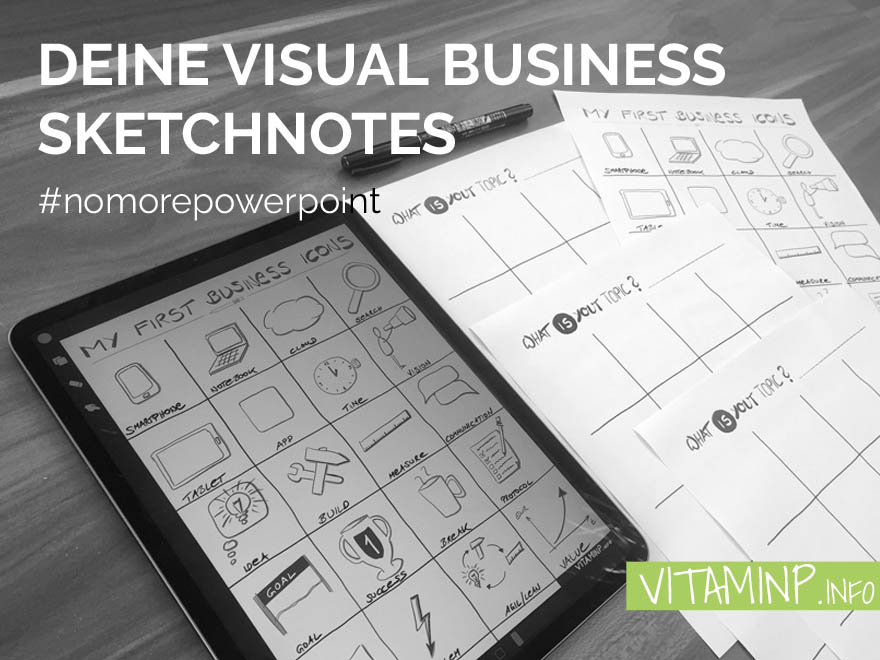 Deine Visual Business Sketchnotes - VITAMINP.info