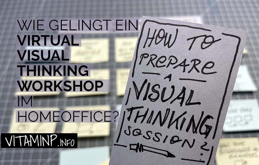 Virtual Visual Thinking Workshop - Titelbild - VITAMINP.info