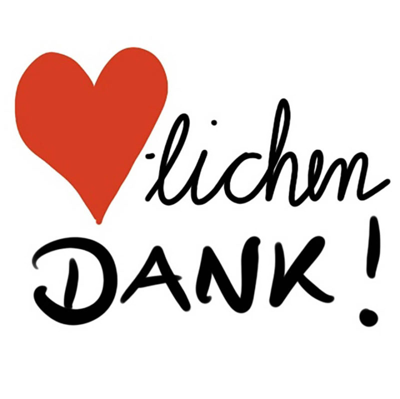 Danke sagen mit einer Sketchnote -Herzlichen Dank - VITAMINP.info